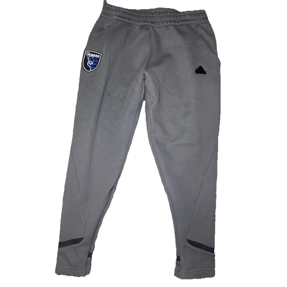 Adidas Mens Medium MLS Design 4 Game day Fleece Joggers With Tapered Leg